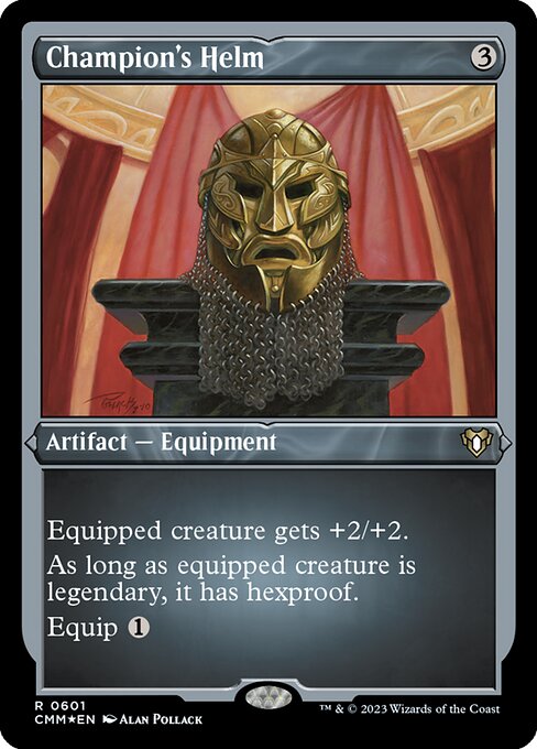 CMM: Champion's Helm (Foil Etched)