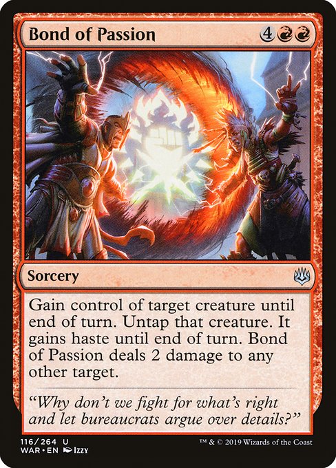 WAR: Bond of Passion (Foil)