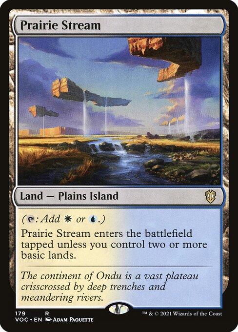 VOC: Prairie Stream
