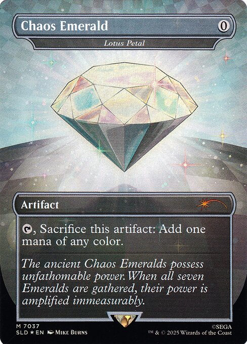 SLD: Chaos Emerald - Lotus Petal (7037) (Foil)
