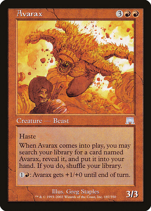 ONS: Avarax