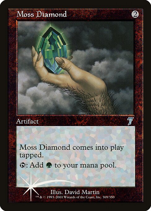 7ED: Moss Diamond (Foil)