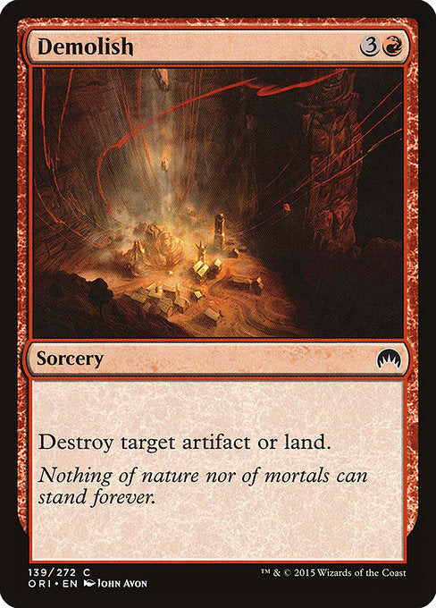 ORI: Demolish (Foil)