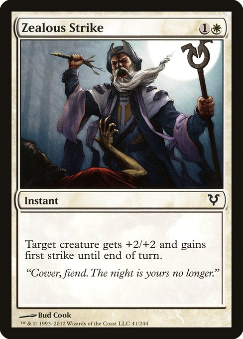 AVR: Zealous Strike (Foil)