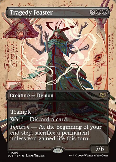 SOS: Tragedy Feaster (Borderless) (Foil)