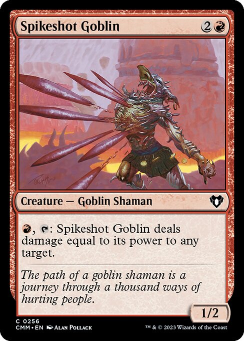 CMM: Spikeshot Goblin (Foil)