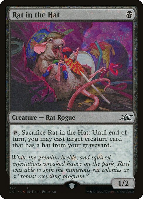UNF: Rat in the Hat (Galaxy Foil)