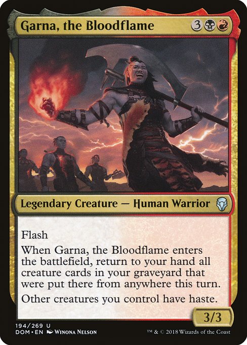 DOM: Garna, the Bloodflame (Foil)