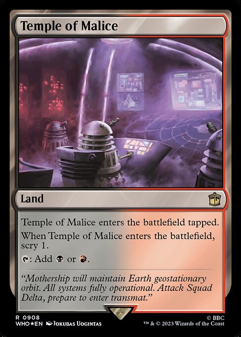 WHO: Temple of Malice (Surge Foil)