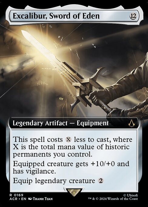 ACR: Excalibur, Sword of Eden (Extended Art) (Foil)