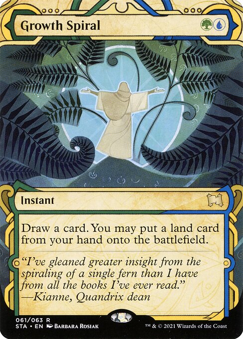 STA: Growth Spiral (Foil Etched)