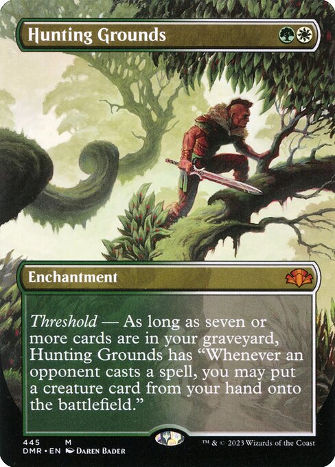 DMR: Hunting Grounds (Borderless) (Foil)