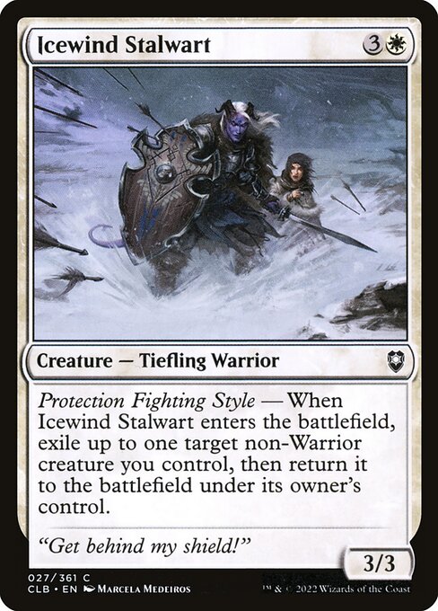 CLB: Icewind Stalwart (Foil)