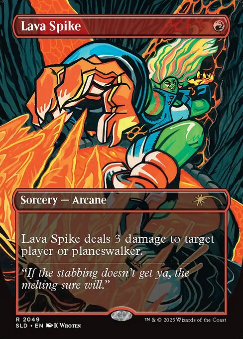 SLD: Lava Spike (2049)