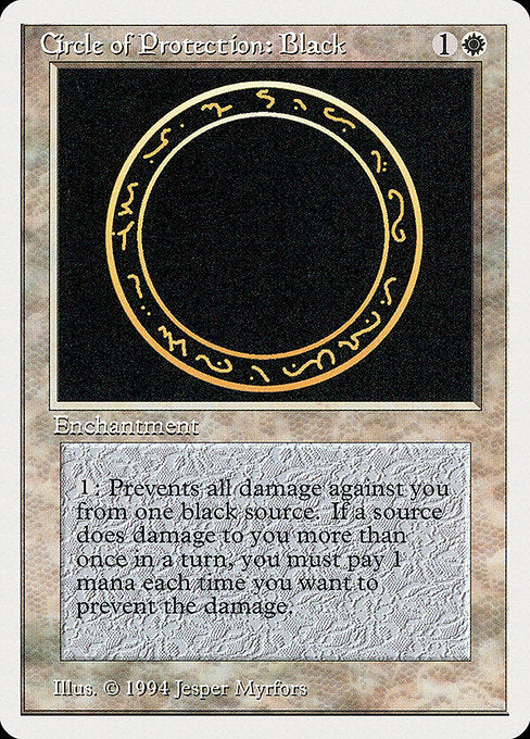 SUM: Circle of Protection: Black