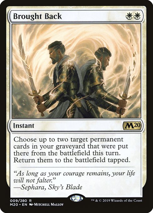 M20: Brought Back (Foil)