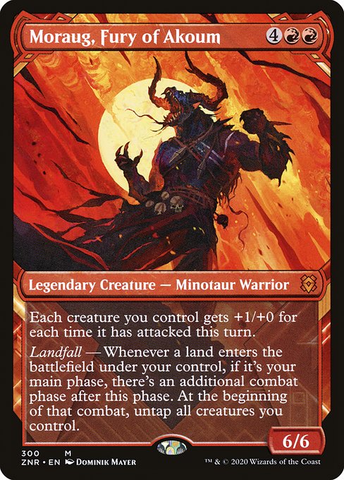 ZNR: Moraug, Fury of Akoum (Showcase) (Foil)