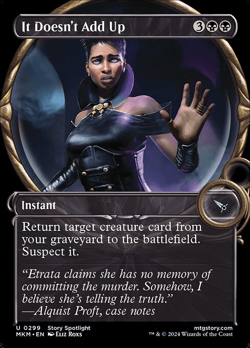 MKM: It Doesn't Add Up (Showcase) (Foil)