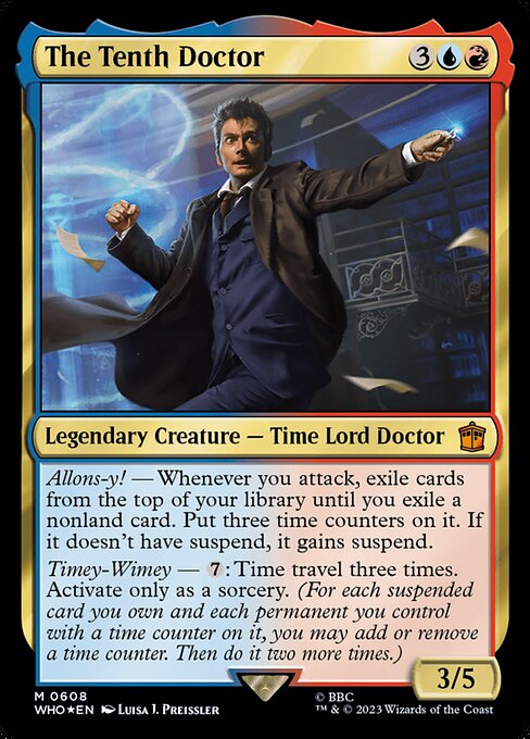 WHO: The Tenth Doctor (Surge Foil)