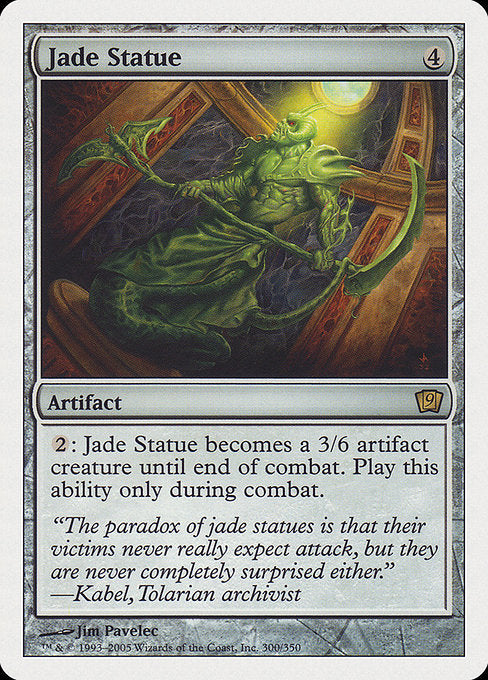 9ED: Jade Statue