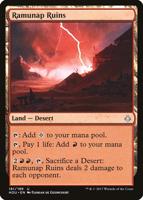 HOU: Ramunap Ruins (Foil)