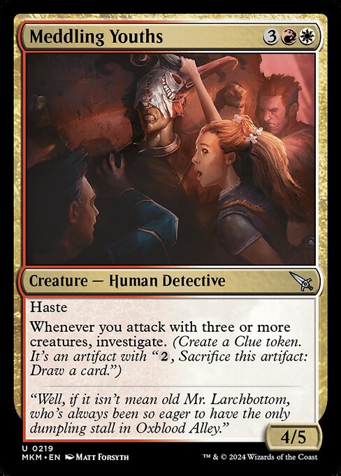 MKM: Meddling Youths (Foil)