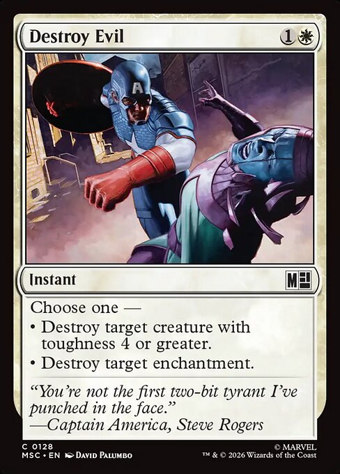 MSC: Destroy Evil