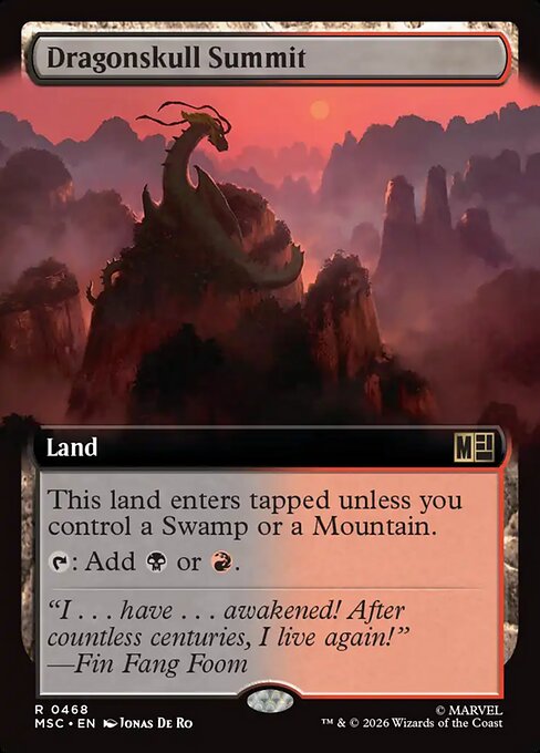 MSC: Dragonskull Summit (Extended Art)