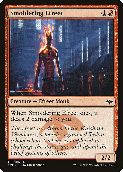 FRF: Smoldering Efreet (Foil)