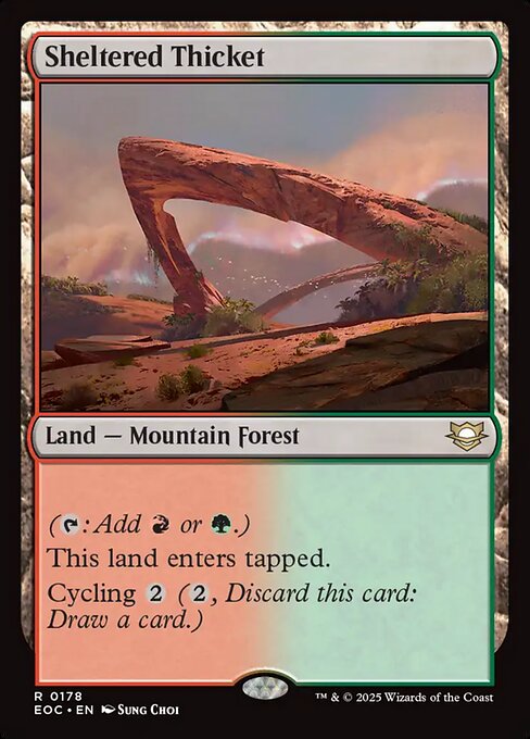 EOC: Sheltered Thicket