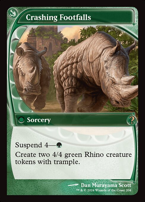 MB2: Crashing Footfalls (Future Sight) (Foil)