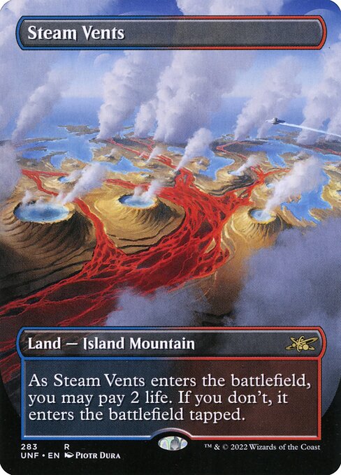 UNF: Steam Vents (Borderless) (Foil)
