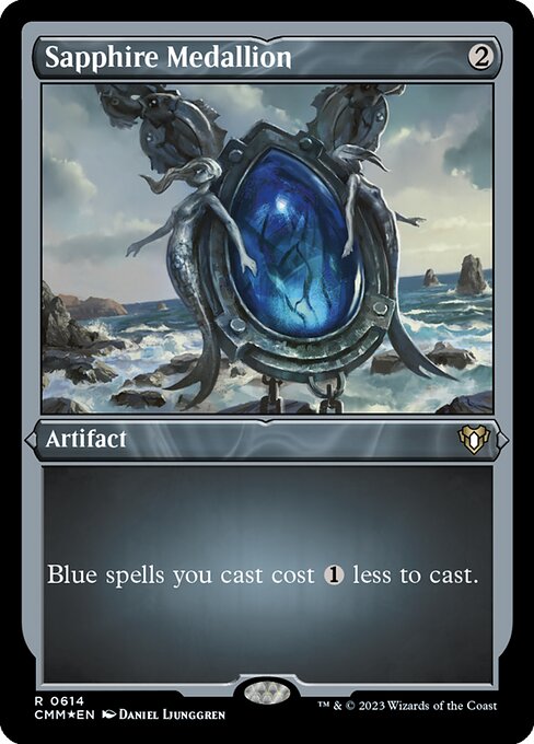 CMM: Sapphire Medallion (Foil Etched)