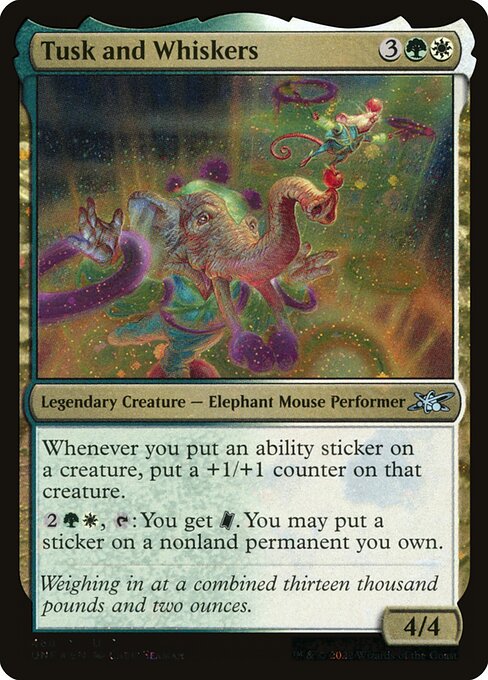 UNF: Tusk and Whiskers (Galaxy Foil)