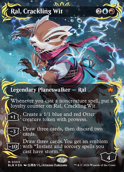 BLB: Ral, Crackling Wit (Borderless) (Raised Foil)