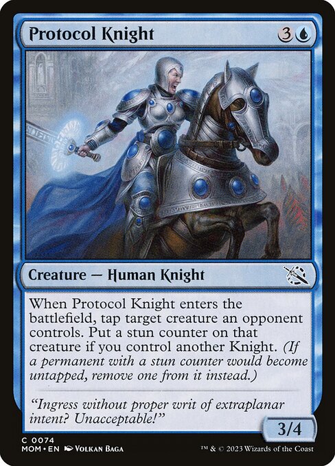 MOM: Protocol Knight (Foil)