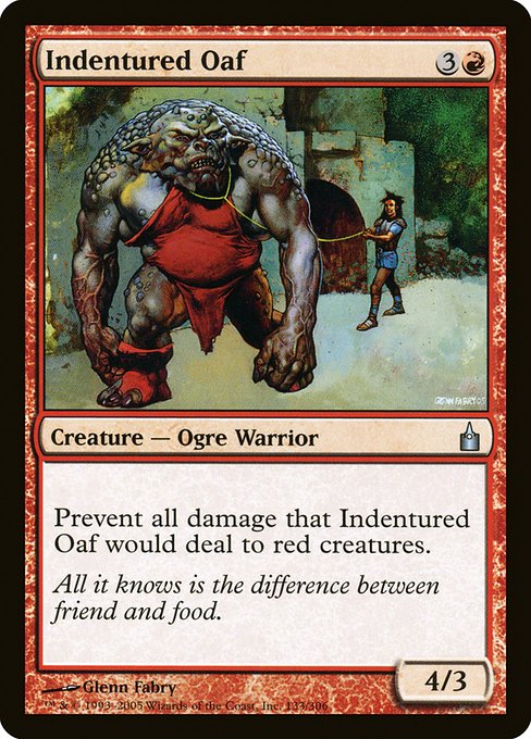 RAV: Indentured Oaf (Foil)