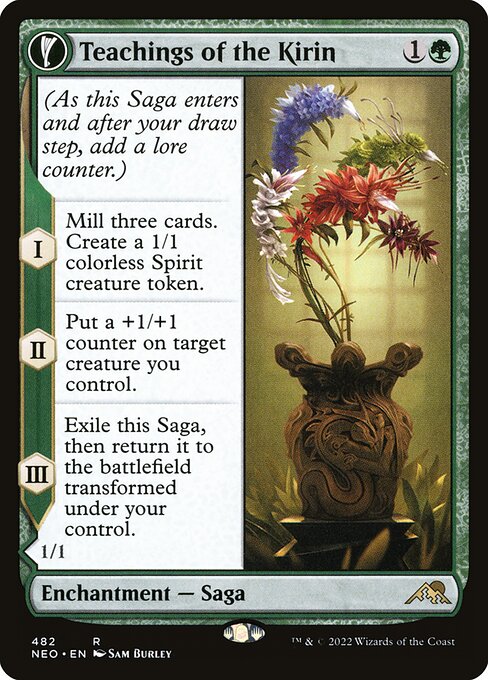 NEO: Teachings of the Kirin (Extended Art) (Foil)