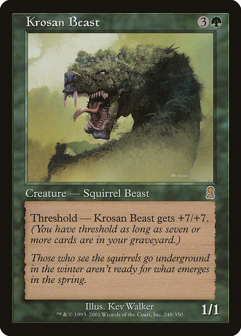 ODY: Krosan Beast (Foil)