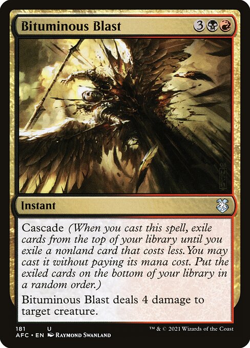 AFC: Bituminous Blast