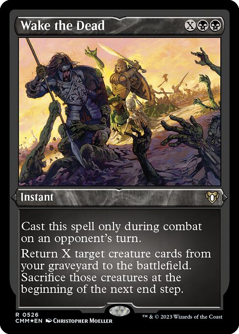 CMM: Wake the Dead (Foil Etched)