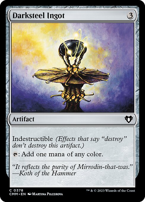 CMM: Darksteel Ingot (Foil)