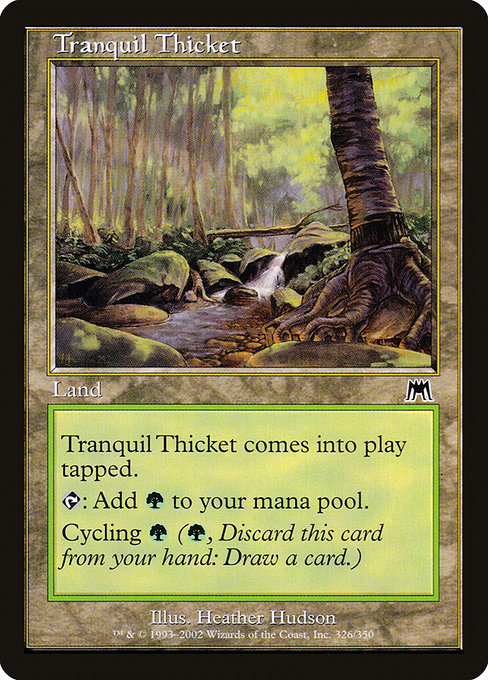 ONS: Tranquil Thicket