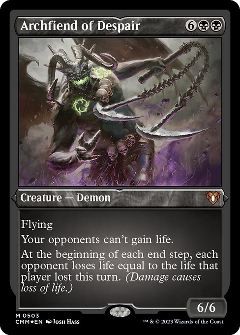 CMM: Archfiend of Despair (Foil Etched)