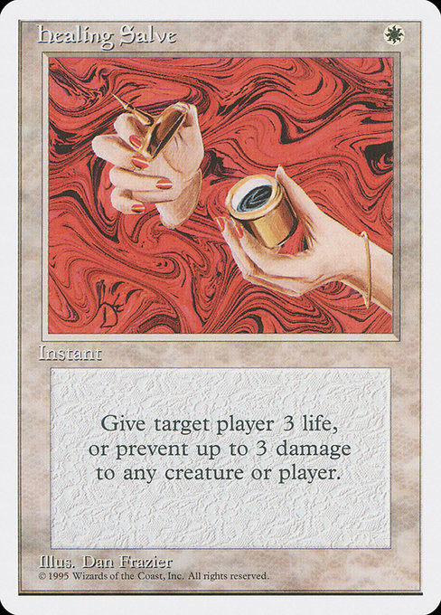4ED: Healing Salve