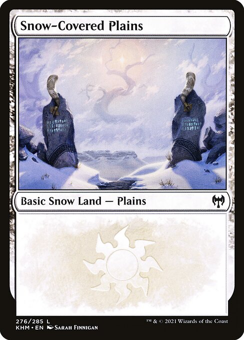 KHM: Snow-Covered Plains (276) (Foil)