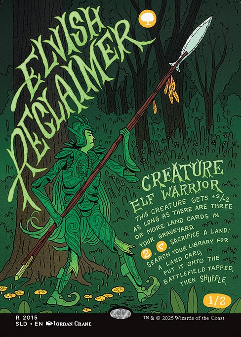 SLD: Elvish Reclaimer