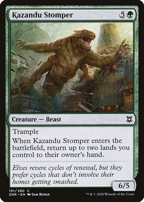 ZNR: Kazandu Stomper