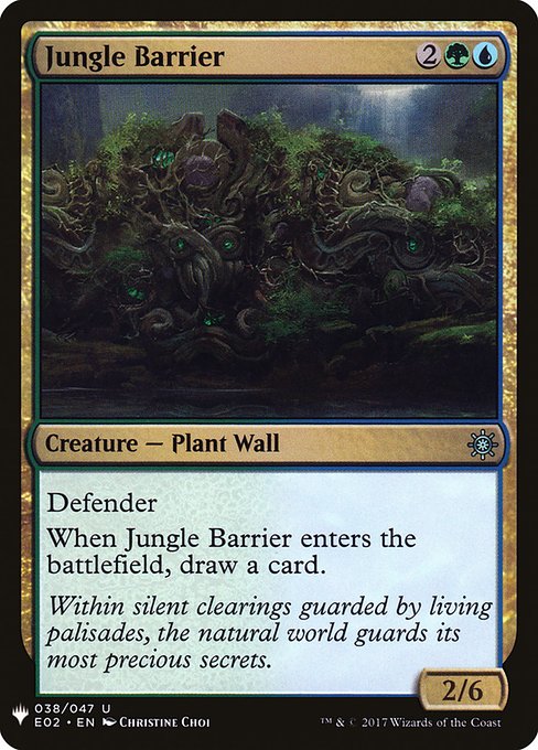 PLST: Jungle Barrier