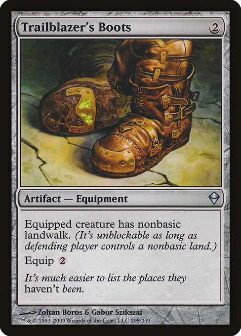 ZEN: Trailblazer's Boots (Foil)